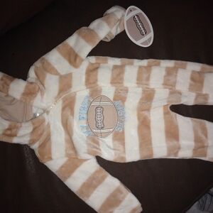Cozy Striped Kids One Piece